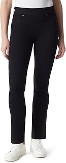 Gloria Vanderbilt - Shape Effect Pull On High Rise Straight Leg Jean Standard, Women's Jeans