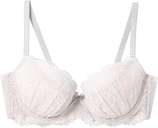 Amphipolis BLH396 Women's Bra, Soft Function, Slim Underarms, Fits Up to H Cups, Large Sizes