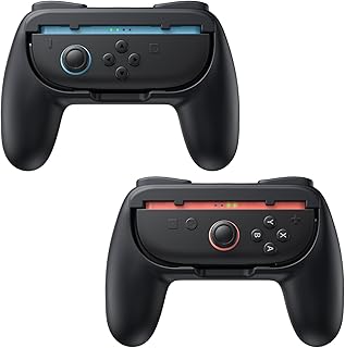 FASTSNAIL Switch 2 Controller Grips for Nintendo Switch 2 for Joy-Con 2 | Switch 2 Joypad Holder Handle Kit, Wear-Resistant & Anti-Slip, Ergonomic Design, Switch 2 Controller Accessories for Joycon 2