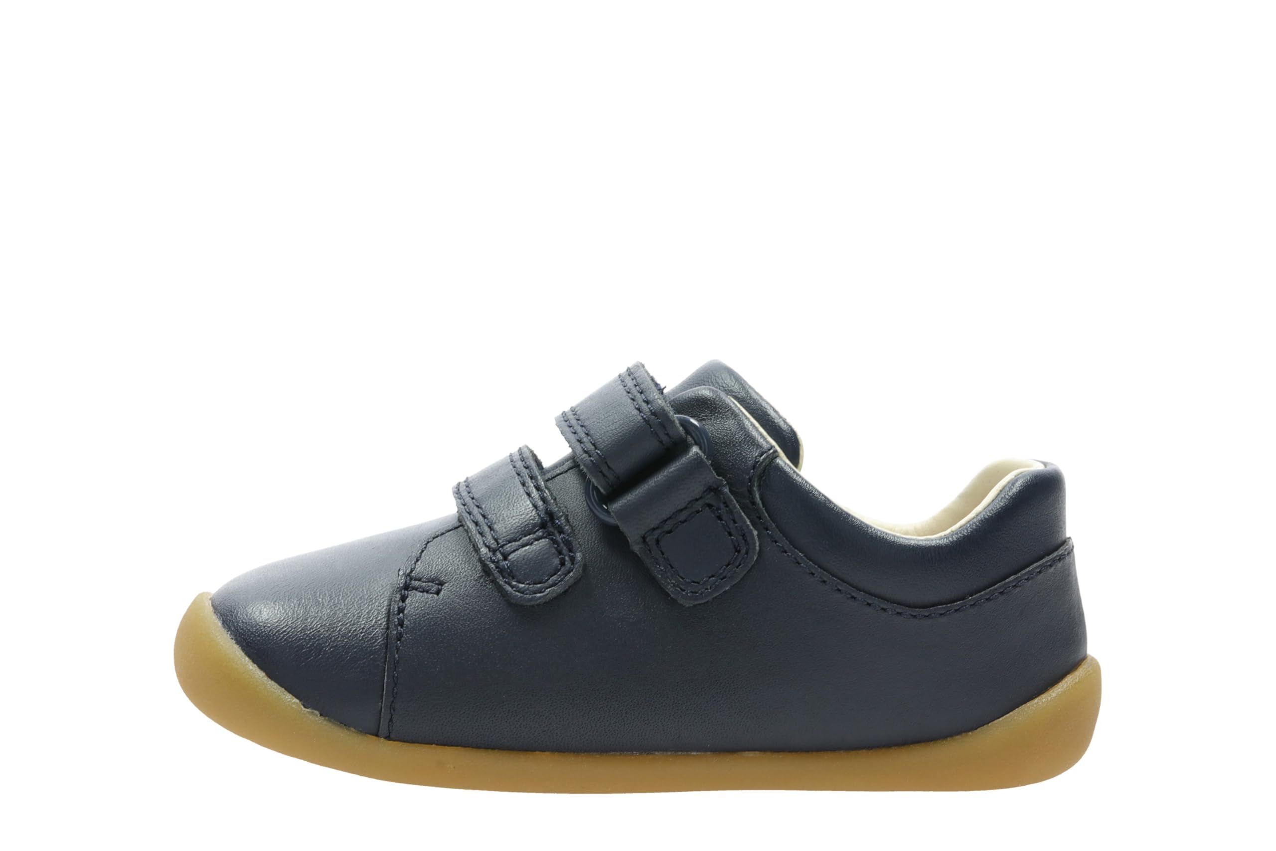 Clarks Boy's Toddler Roamer Craft Sneakers | Premium Leather | Riptape Fastening