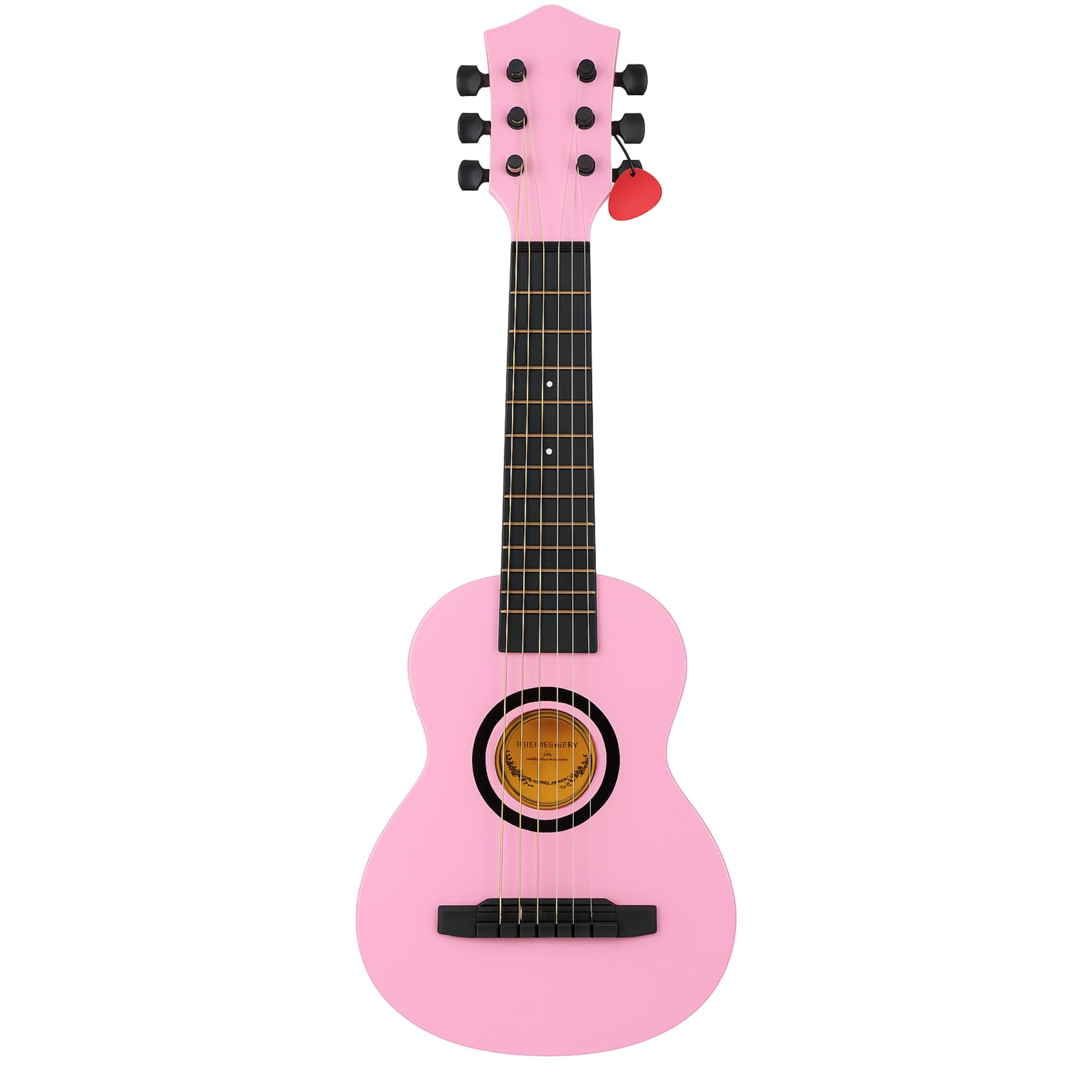 23" Acoustic Guitar, Kids 6 String Toy Guitar - Realistic Steel Strings - Beginn