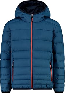 CMP Children's Nylon Jacket with Fixed Hood for Boys and Girls in Nylon with Fixed Hood