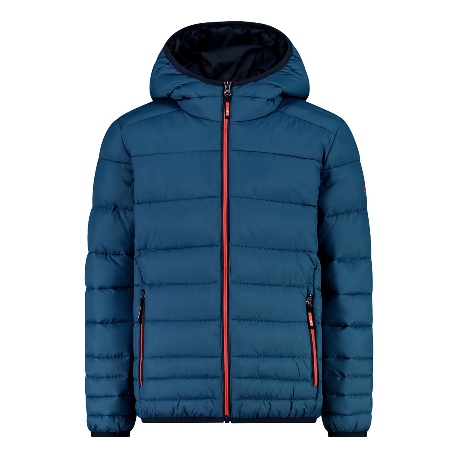 CMP Children's Nylon Jacket with Fixed Hood for Boys and Girls in Nylon with Fix
