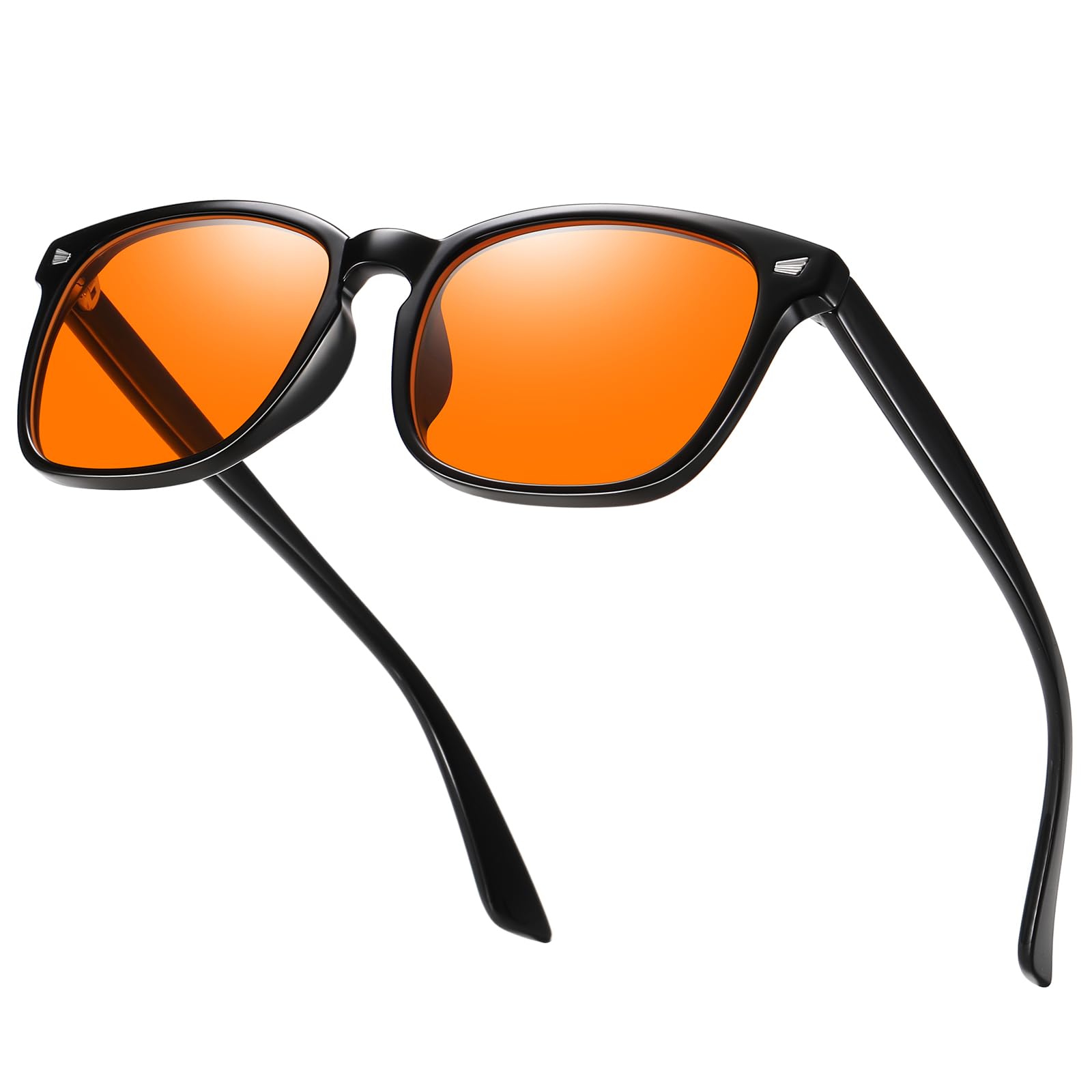 Okany Amber Lens Blue Light Blocking Gaming Glasses Women Men, PC Glasses | Ambe