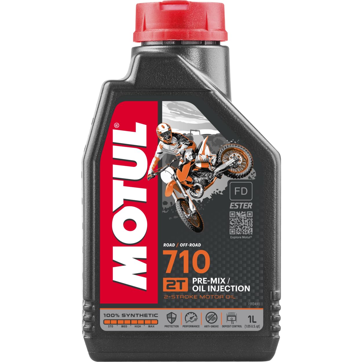 OLIO PER MOTO MOTUL 710 2T 1L