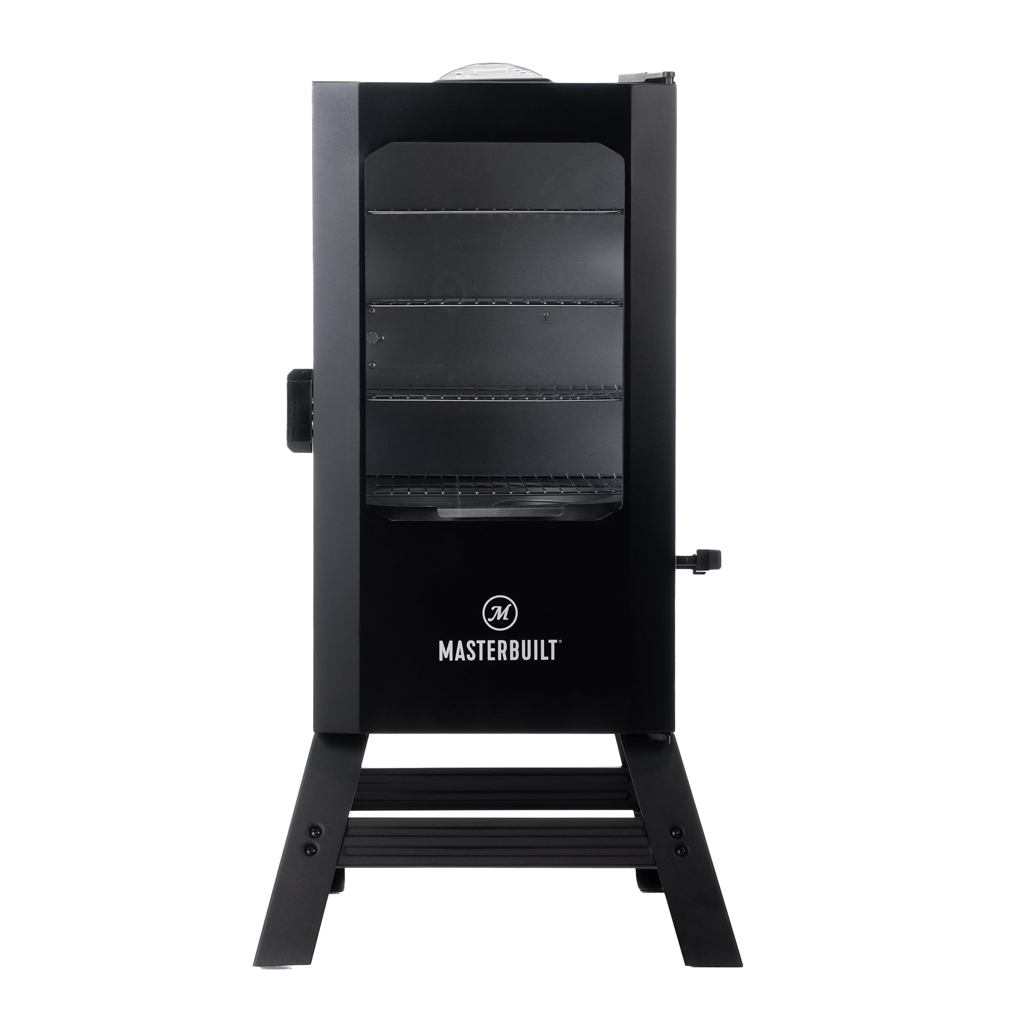 Masterbuilt® 30-inch Digital Electric Vertical BBQ Smoker with Leg Kit, Side Woo