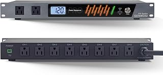 SENWOSI SW-Epsilon 10 Socket Power Conditioner/Surge Sequencer USB Type-C/Type-A Charger