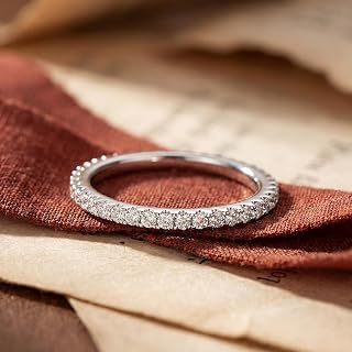 1Pcs fashion stackable simple zircon ring, suitable for women's daily wear, best gift for women, birthday fine jewelry