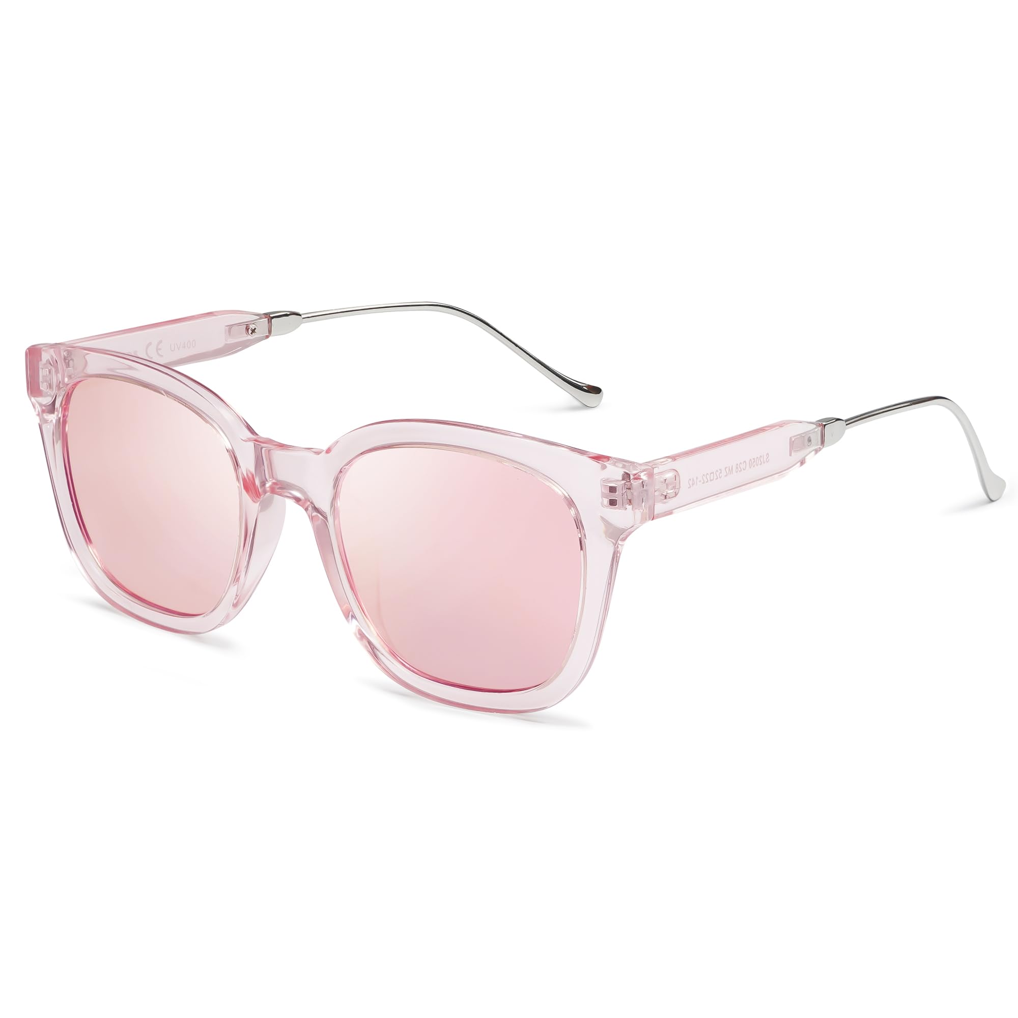 SOJOS Classic Square Polarized Sunglasses Womens Mens Retro Trendy UV400 Sunnies