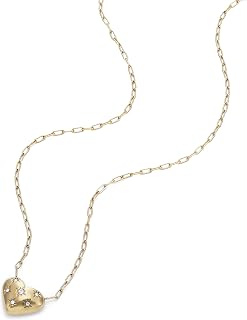 Fossil Women's All Stacked Up Gold-Tone Stainless Steel Beaded Necklace (Model: JA7248710), Length: 410mm+50mm, Width: 6mm, Stainless Steel, No Gemstone