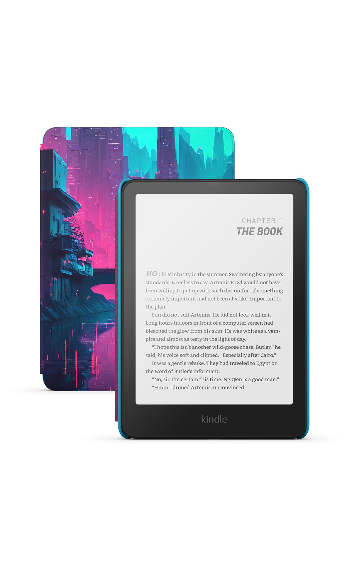 Amazon Kindle Paperwhite Kids 16GB (2024 model) – large 7" glare-free display – 