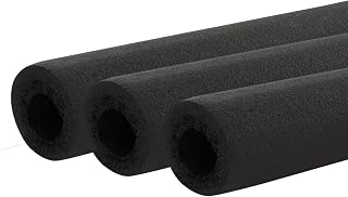 Allstar Performance Roll Bar Padding, 36 in Long, Foam, Black, Set of 3