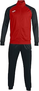 Joma Academy IV Men's Tracksuit, 8XS to 3XL – Jacket with High Neck, Zip Closure and Pockets – Trousers with Elastic Waist, Tie and Ribbed Bottom