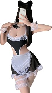 Sexy Maid Costume for Women Cosplay Role Play Lingerie Perfect for Cosplay Role Play Fancy Dress