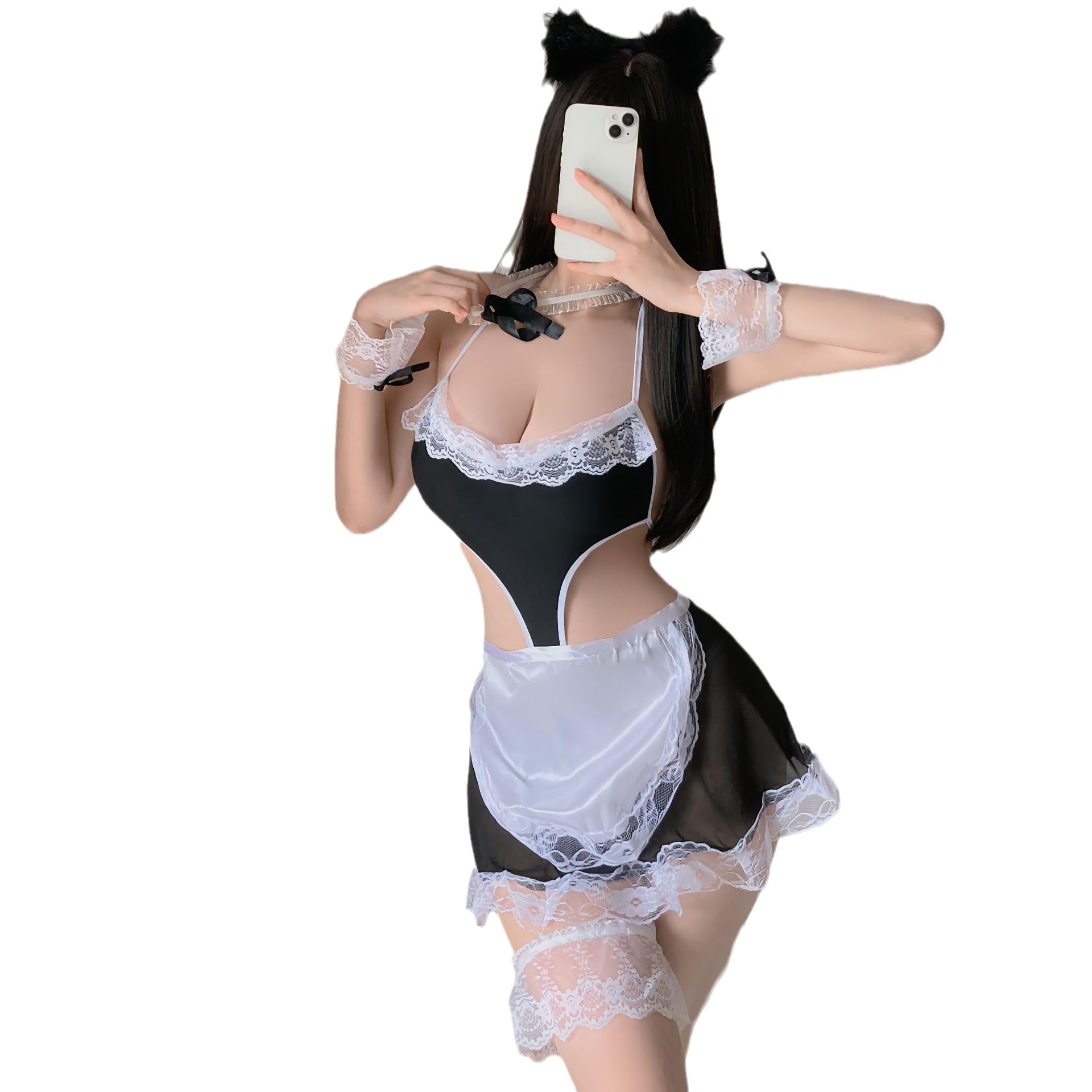 Sexy Maid Costume for Women Cosplay Role Play Lingerie Perfect for Cosplay Role 