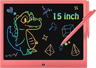 LCD Writing Tablet Kids Toys -15 Inch Toddler Toys Learning Drawing Pad Toys for 3 4 5 6 7 8 Years Boys Girls Birthday Christmas Easter Thanksgiving Gift Creative Doodle Board