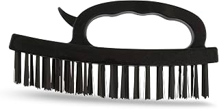 G4GADGET Heavy Duty Wire Brush with Grip Handle - Rows Carbon Steel Brush for Cleaning Rust and Heavy Dirt - Ergonomic Handle Grip