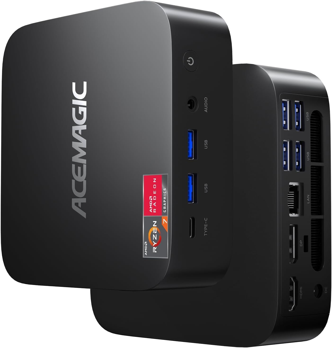 ACEMAGIC Kron Mini K1 Gaming Mini PC AMD Ryzen 7 7730U (Upgraded 7430U/ 5825U),M