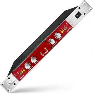 882I Professional Audio Enhancer, Sound Exciter Maximizer, Podcast Equipment Processor, Studio Mixer Vocal Effects Processor for House Karaoke, Stage, Live Broadcast,Performance Red