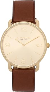 Coach Elliot Men's Watch | Sleek & Minimalist Design | Timeless Style for Any Occasion | Water-Resistant