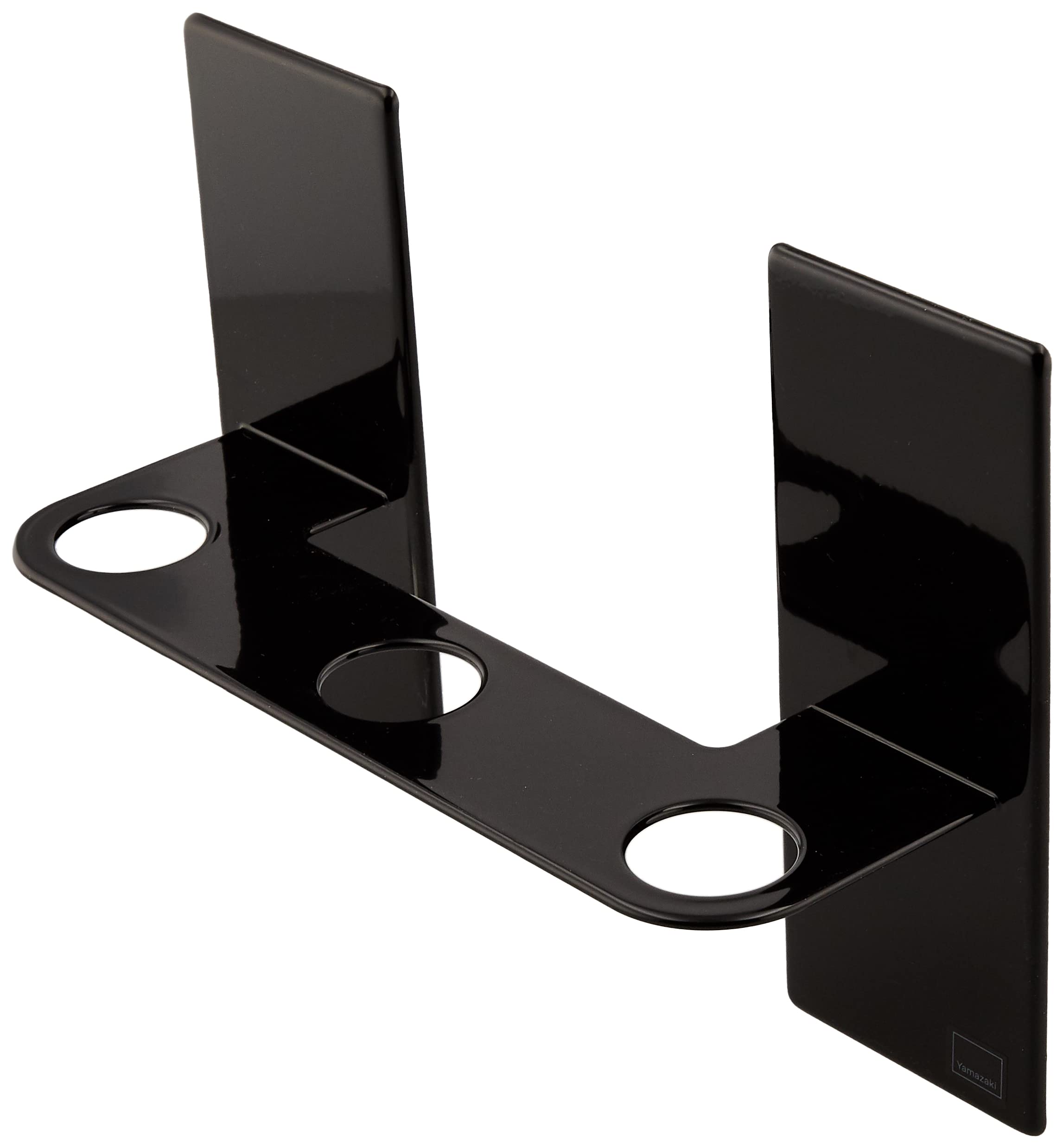 Yamazaki 5731 Magnetic Dispenser Holder, 3 Rows, Black, Approx. W 9.8 x D 3.1 x 