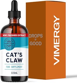 VIMERGY Organic Cat's Claw Liquid Drops, 115 mL