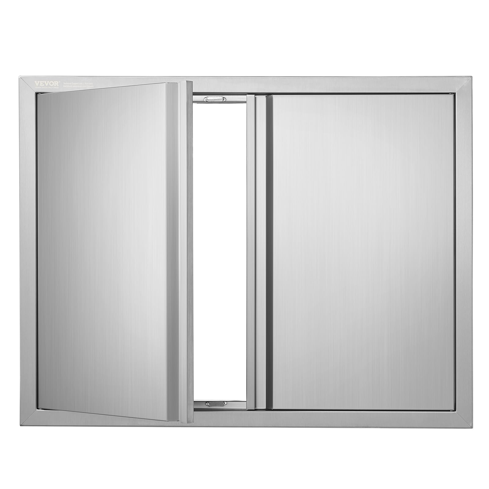 VEVOR BBQ Access Door 31" W x 24" H Double Outdoor Kitchen Vertical Door | For B