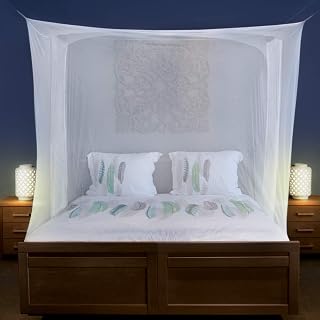 Mosquito Net for Double Bed | Travel Mosquito Net and Two Openings