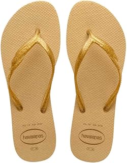 Havaianas Fantasia Gloss Black Grey 35 3 Flip Flops Womens
