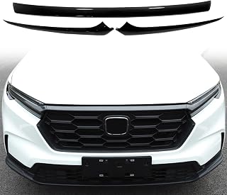 HIGH FLYING for Honda CRV CR-V 2023 2024 2025 2026 Car Exterior Accessories Front Upper Side Grille Insert Cover Trim Strip 3PCS (Gloss Black)