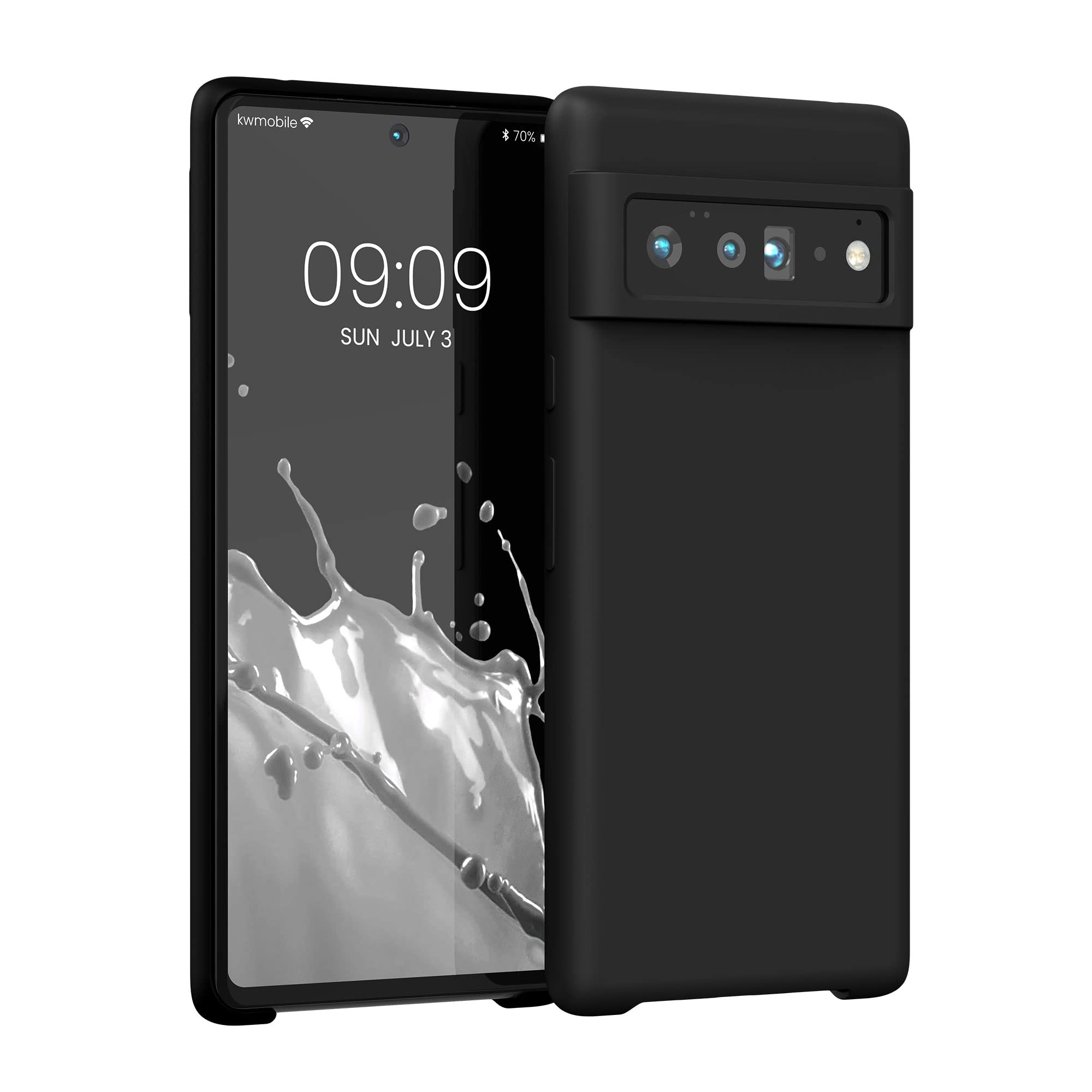 kwmobile Cover for Google Pixel 6 Pro Case - Back Case for Smartphone in TPU Sil