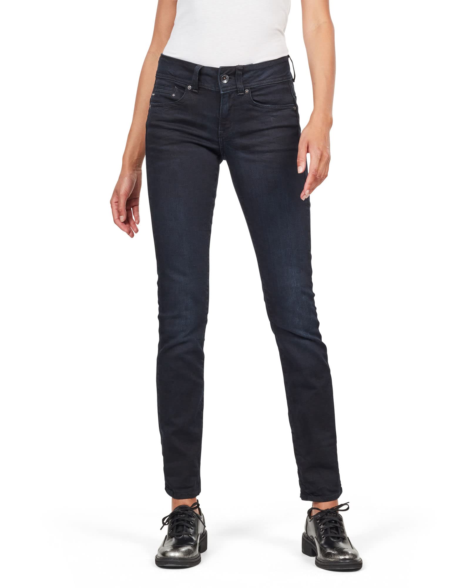 G-Star Women's Midge Saddle Straight Jeans