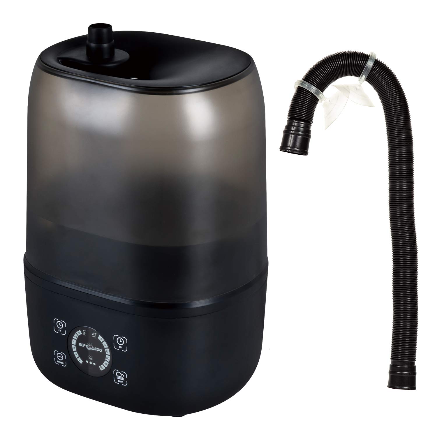 REPTI ZOO 4L Reptile Fogger Mister Tank, Terrariums Digital Tank Timing Humidifi