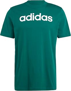 adidas Essentials - Linear Embroidered Logo Jersey T-Shirt for Men