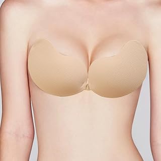 Breathable Sexy Push Up Bra Reusable Invisible Silicone Self Adhesive Strapless Bra