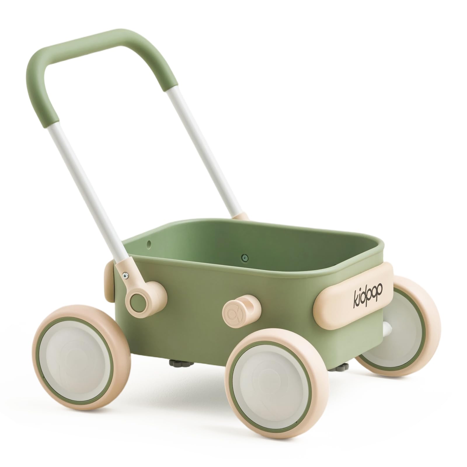 PULA Baby Push Walker with Wheels Toddler Wagon for First Learner Baby Toys 6-12