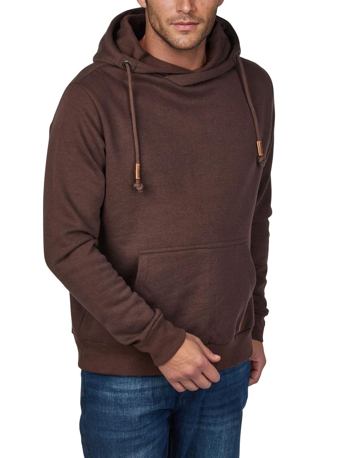 Riverso Julian Men's Hooded Pullover / Hoodie / Sweatshirt with Hood and Kangaro