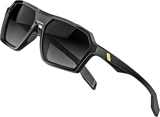 ATTCL Polarized Sunglasses Men TR90 UV400 Lightweight Driving Travel Casual