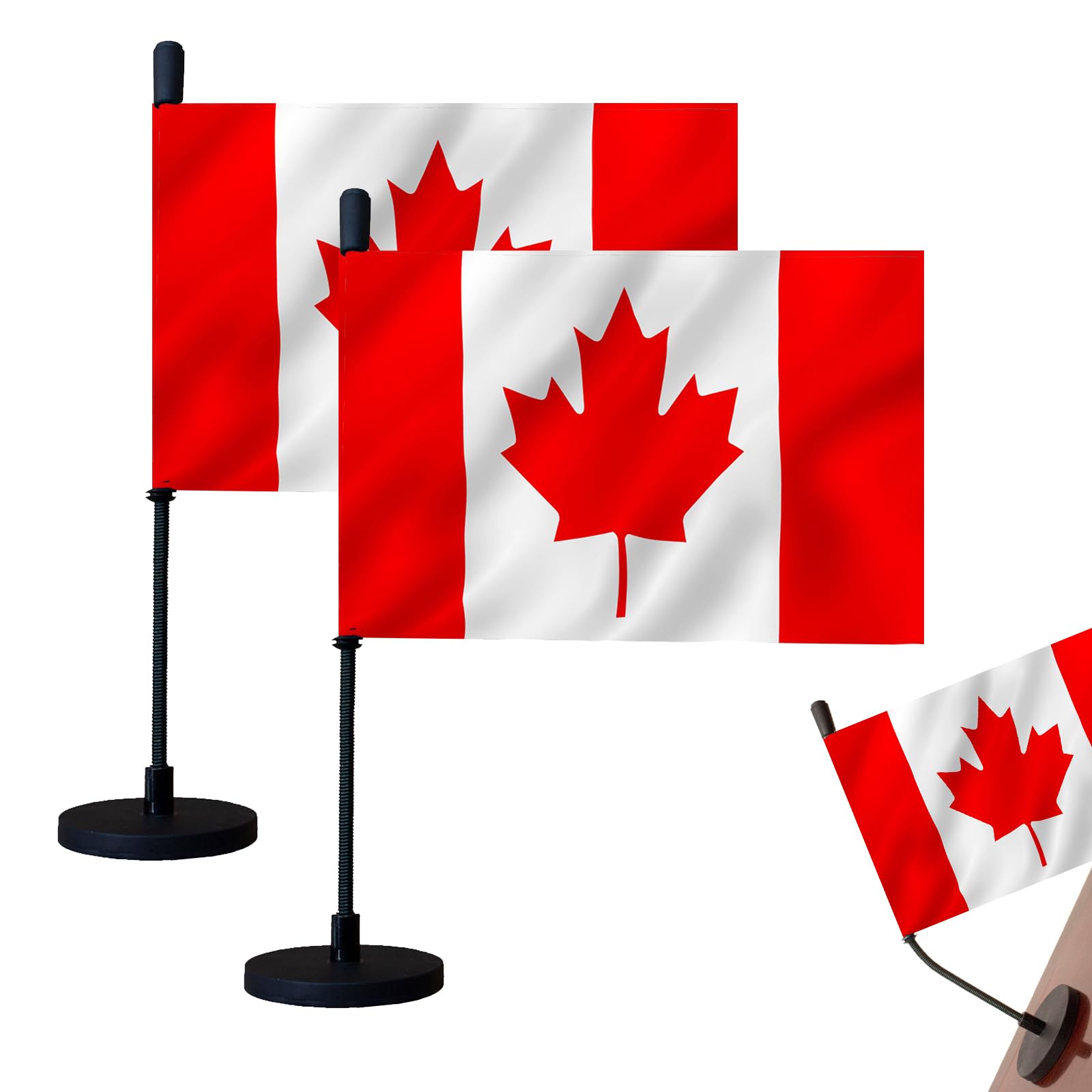 Bagetu National Car Hood Flag Countries Car Flag with Magnetic Base and Flexible