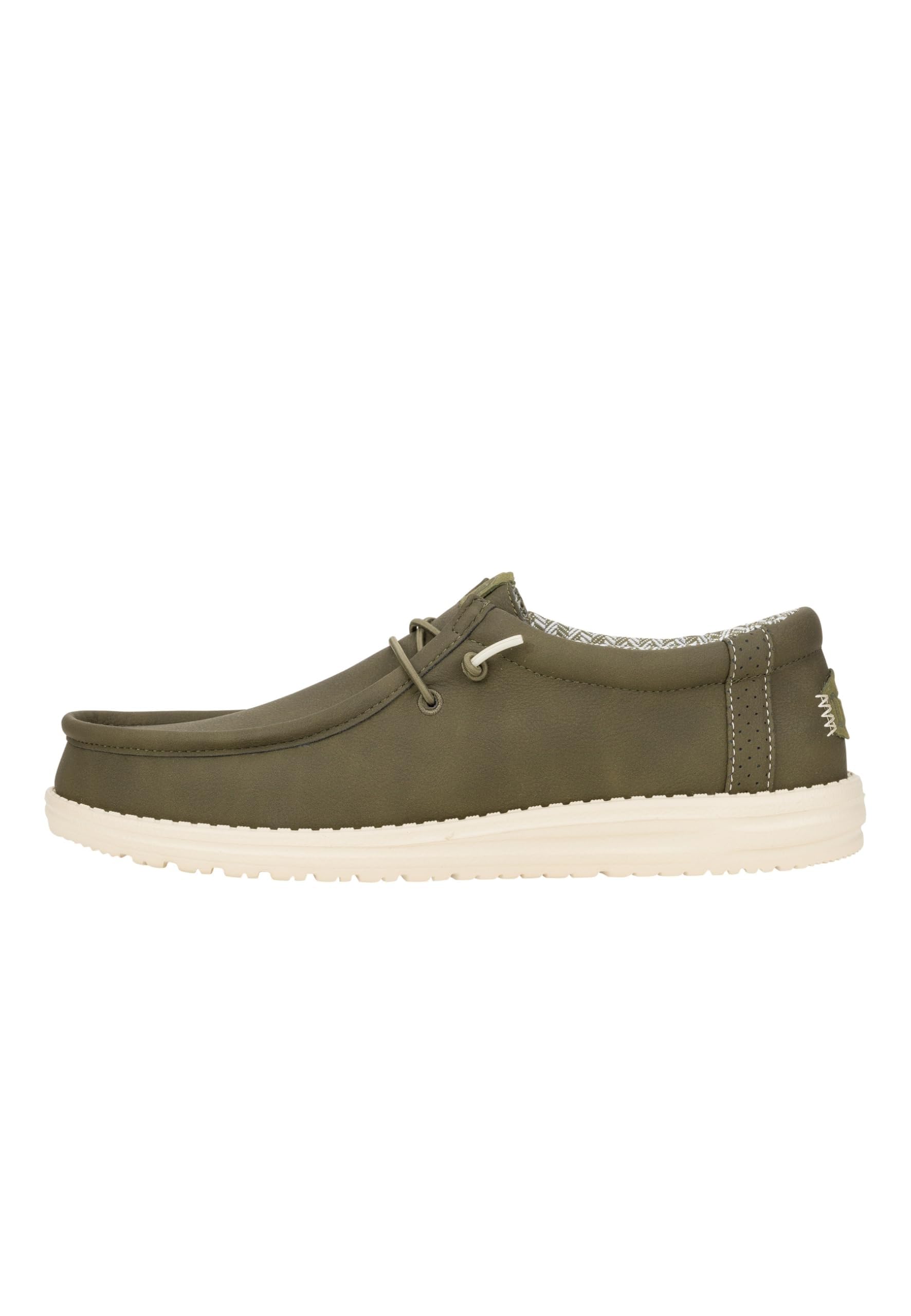 Heydude Wally - Casual Men's Shoes - Color Oceano - Lightweight Comfort - Ergono