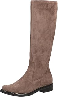 CAPRICE Women's high boots without heel Knee-high Vegan