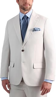 Haggar Smart Wash Performance Classic Fit Big & Tall Suit Separates – Pants & Jackets Men's Sports Jacket (Pack of 1)