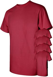 Gildan Men's Classic Heavy Cotton T-Shirt (Pack of 5)