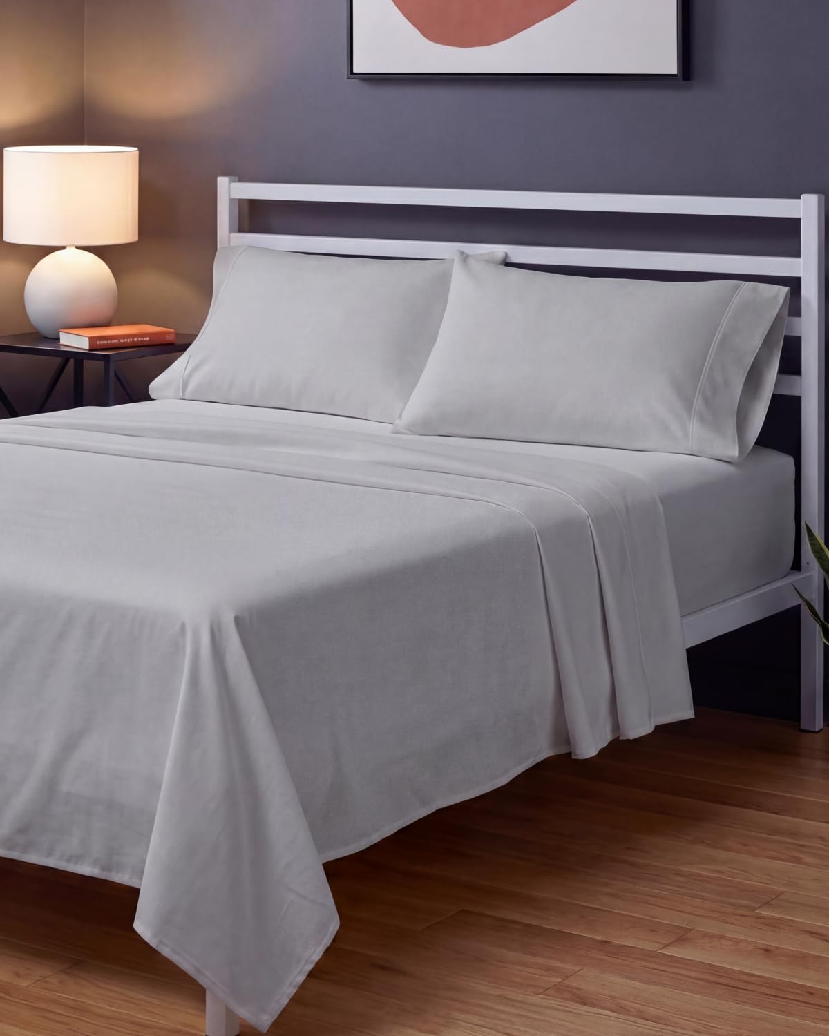Sleepy Town Cal King Size Bed Sheets - 4 Piece - California King Sheet Set - Ext