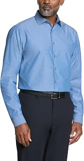 Kenneth Cole Unlisted Men's Slim Fit Solid Dress Shirt - Amazon Exclusive