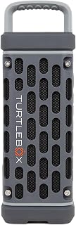 Turtlebox Ranger Bluetooth Speaker. Ultra-Portable, Waterproof, Gray | Built for the Outdoors, Plays to 105dB, IP-67, 12hr+ Battery Life, Magnetic Mounts, Unlimited Pairing for Full Stereo, 2.4lbs