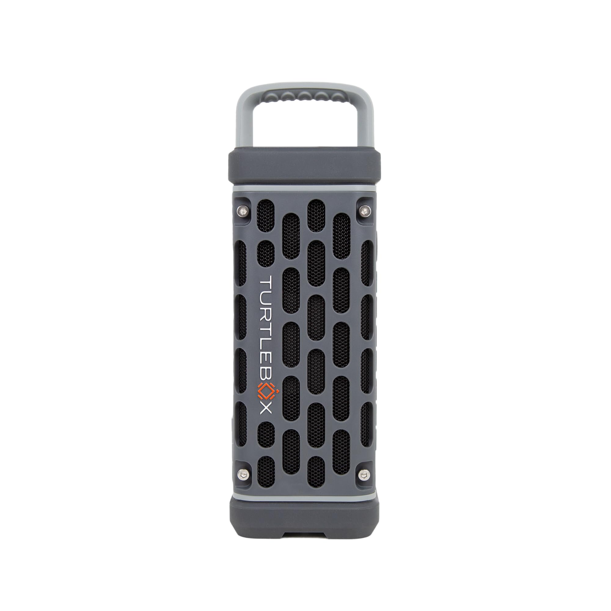 Turtlebox Ranger Bluetooth Speaker. Ultra-Portable, Waterproof, Gray | Built for