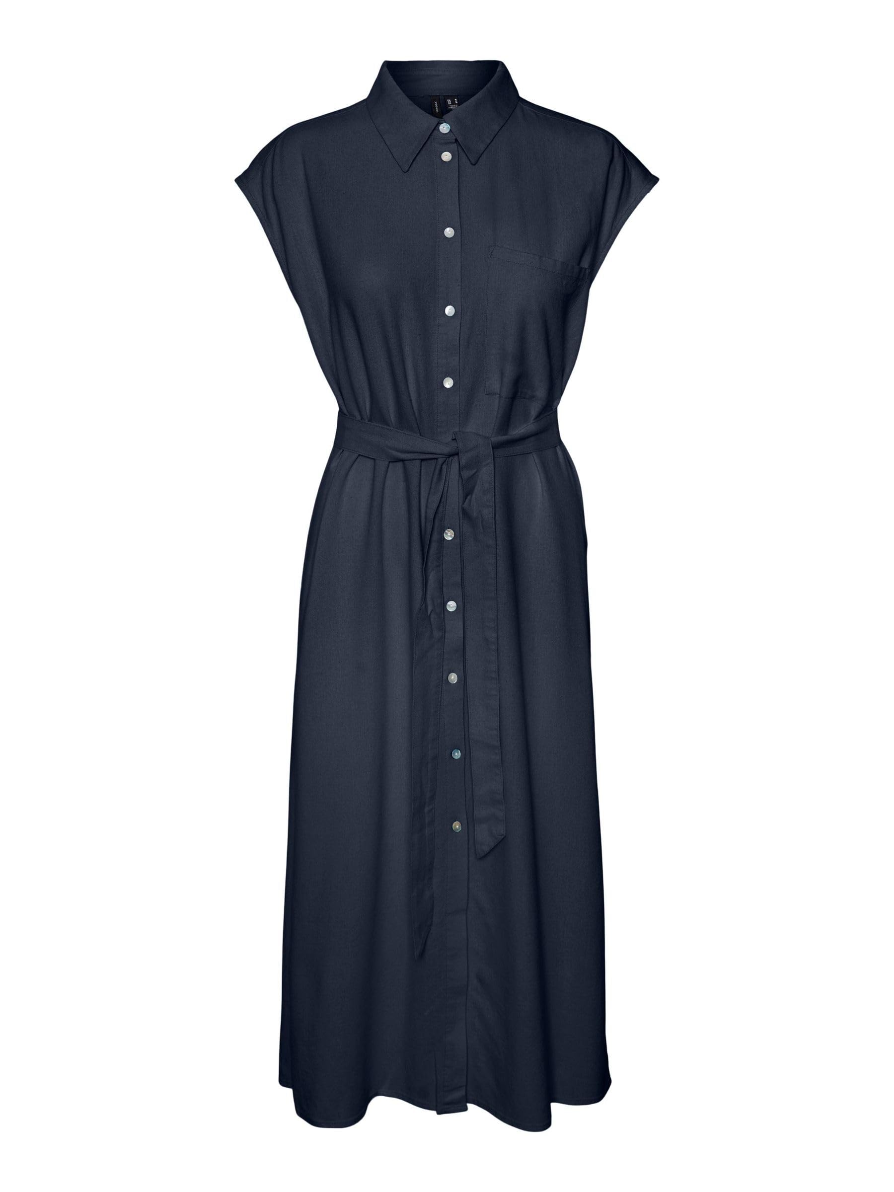 VERO MODA VMMYMILO Midi Dress Shirt Dress