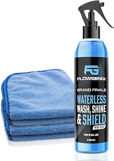 Grand Finale Waterless Car Wash Spray 8 oz - Motorcycle Cleaner