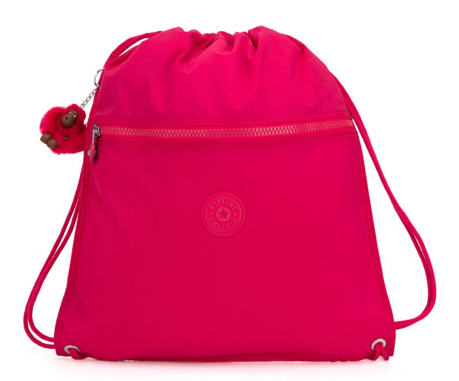 Kipling SUPERTABOO Medium Backpack, True Pink